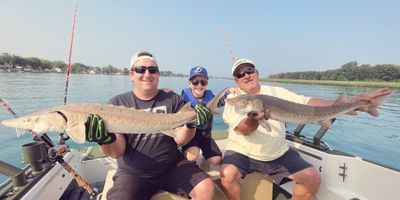 St Clair River Sturgeon Fishing | 5-6 Hour Sturgeon Fishing Trip